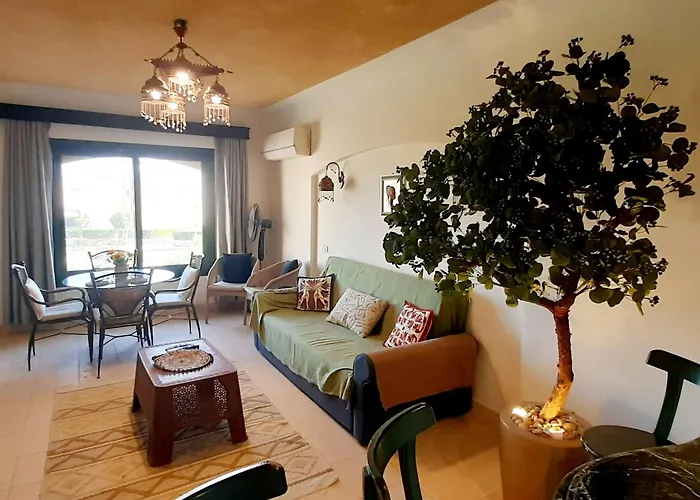 شقة La Hacienda Two Bedroom Ras Matarma رأس سدر